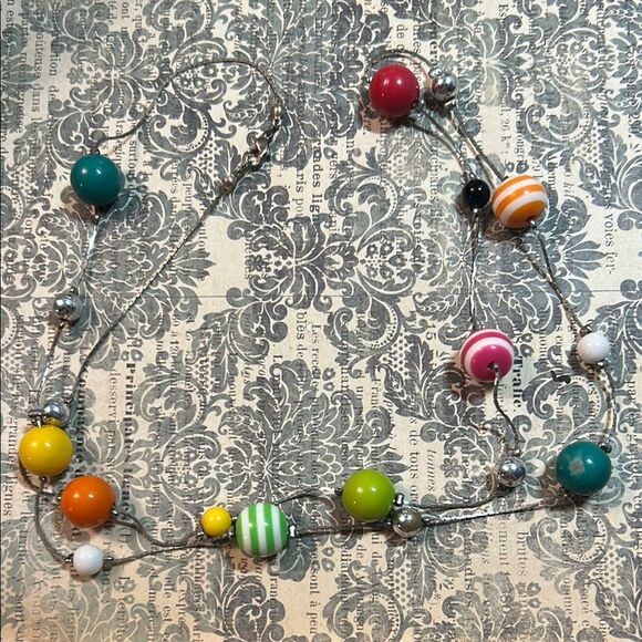 Colorful Beaded Necklace - Picture 1 of 4